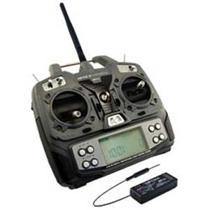 Optic 6 2.4GHz with Receiver Optima7 + 2x HS-55 (Mode2)