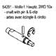 CX Mainshaft with pin & E-clip for 2WD