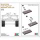M1A1/M1A2 T-158 Big Foot Workable Track Link (1/35)