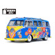 M-05L VW Type 2 T1 Flower Power Pre-Cut and Painted Kit (1/10)