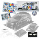 Ongespoten body Volkswagen Polo WRC voor M-chassis (1/10)