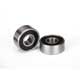Ball bearing, black rubber sealed (4x10x4mm) (2)